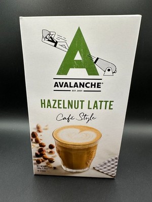 AVALANCHE CAFE Style Coffee HAZELNUT LATTE 10 PK