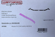original Wiechers Domstrebe Alu Racingline vorne für Mazda CX-5 SUV - 287008