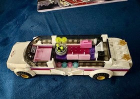 LEGO Friends Pop Star Limo 41107 Complete w/ Instructions & Minifigs No Box