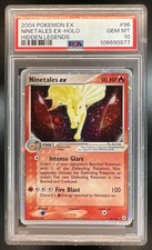 2004 Pokemon EX Hidden Legends #96/101 Ninetales ex Holo PSA 10 Gem MT C657