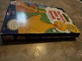 Sesame Street Big Bird's Hide & Speak NES Nintendo Complete CIB Box Manual Game