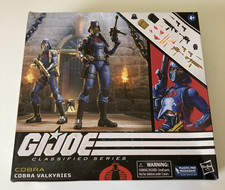 GI JOE HASBRO 1 12 CLASSIFIED  68 COBRA VALKYRIES 6-INCH ACTION FIGURES MISB