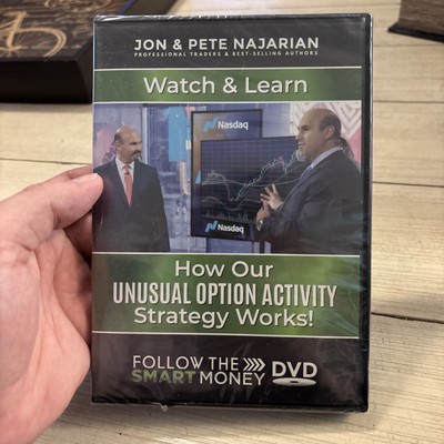 Follow The Smart Money How Our Unusual Option Activity St (DVD) Najarian SEALED