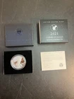 2021 AMERICAN EAGLE ONE OUNCE SILVER PROOF COIN TYPE 2  (21EAN )  WEST POINT