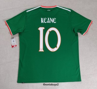 New Balance KEANE Ireland Home Soccer Jersey, MT730546, Green