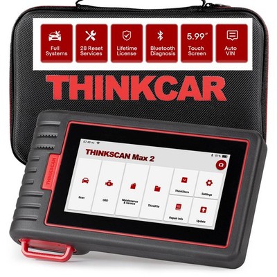 2025 THINKCAR ThinkScan Max 2 OBD2 Scanner Car Diagnostic Scan Tool Reader CANFD