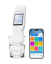 9-in-1 Smart Water Tester with APP Monitoring, Digital Water Test Kit for Tur...