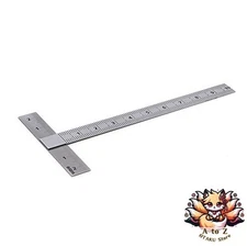 NEW Wave Hobby Tool Series HG Stainless Steel T Ruler Plastic Model Tool HT385