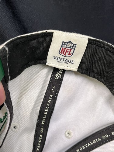 MITCHELL & NESS Vintage New York Jets Sharktooth Snapback Football Hat - Picture 7 of 7