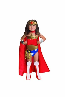 Disfraz De Halloween Para Niña De Wonder Woman Y Superman Rubies 882122 - Imagen 1 de 3