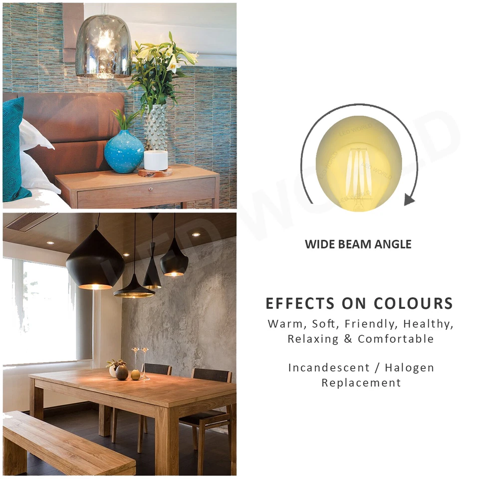 40W 60W 100W Watt Bayonet Screw Light Bulbs E27 BC B22 Standard GLS Clear Bulb - Image 4 of 4