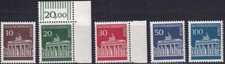 Berlin, Serie Brandenburger Tor, Mi 286-290, ...