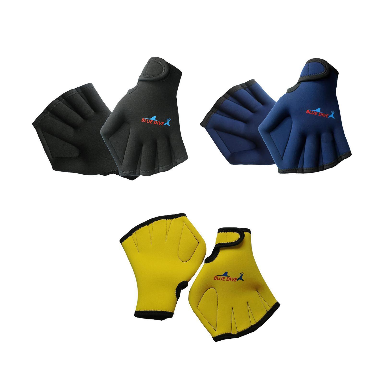 Swimming Gloves bed Swim Gloves Warmth Paddle Aquatic Gloves