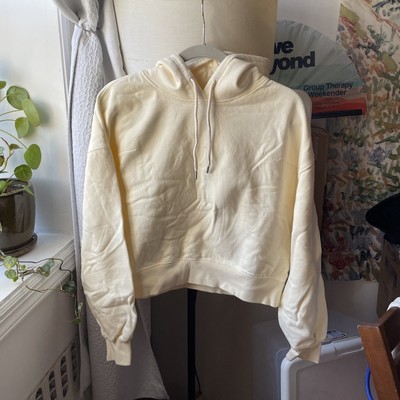 Tomorrowland Graphicon Back Hoodie In Off-white/optic White, Size S NWT