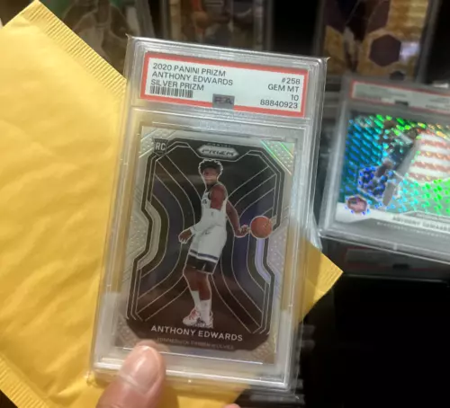 Anthony Edwards Sliver Prizm Rookie PSA 10 Mystery packs! ❗️READ DESCRIPTION❗️