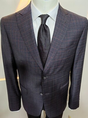 CARAMELO  CHECK SLIM FIT blazer Size 40UK & 52