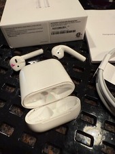Apple Airpods 2nd Gen  Charging Case WORKS and Original Box - MV7N2AM/A