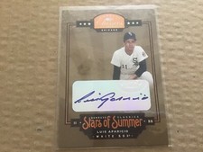Luis Aparicio Autograph Donruss Classic Stars of Summer 02/50