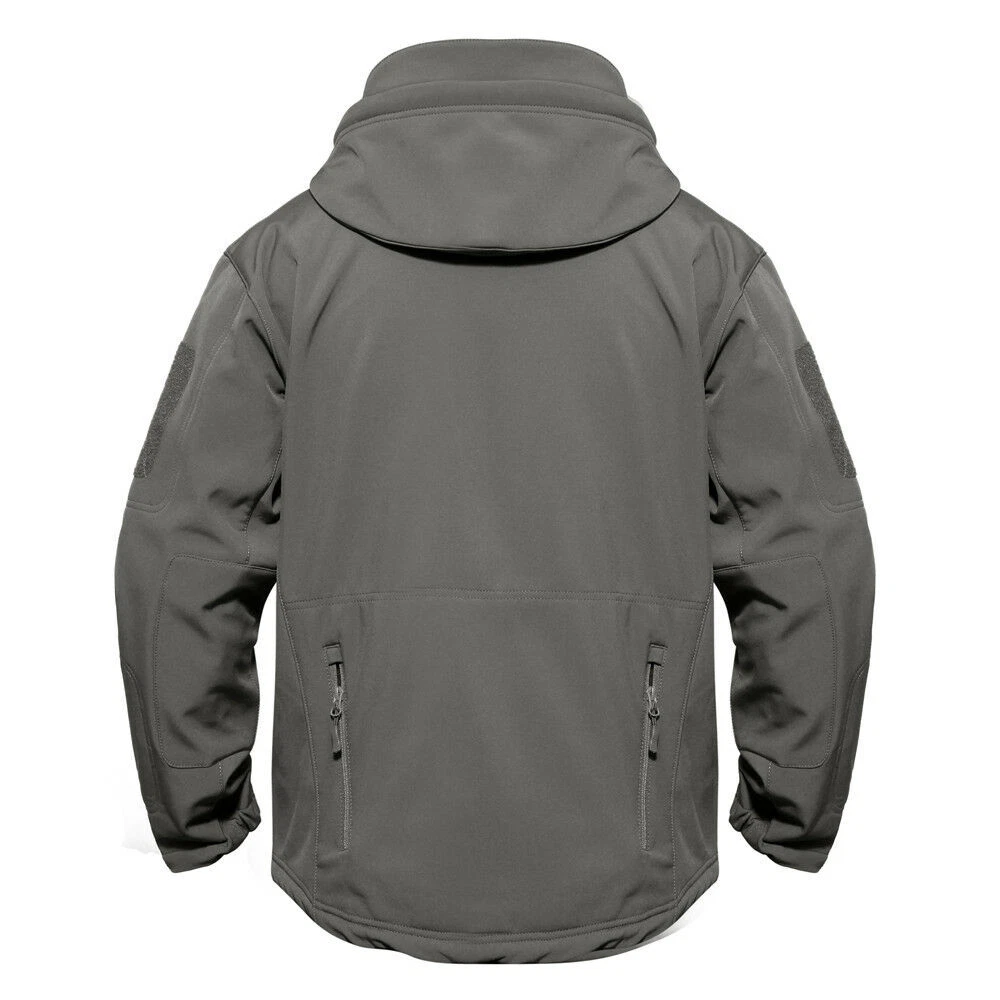 TACVASEN Waterproof Tactical Soft Shell Men Jacket Coat Army Windbreaker Outdoor - product detail image 14