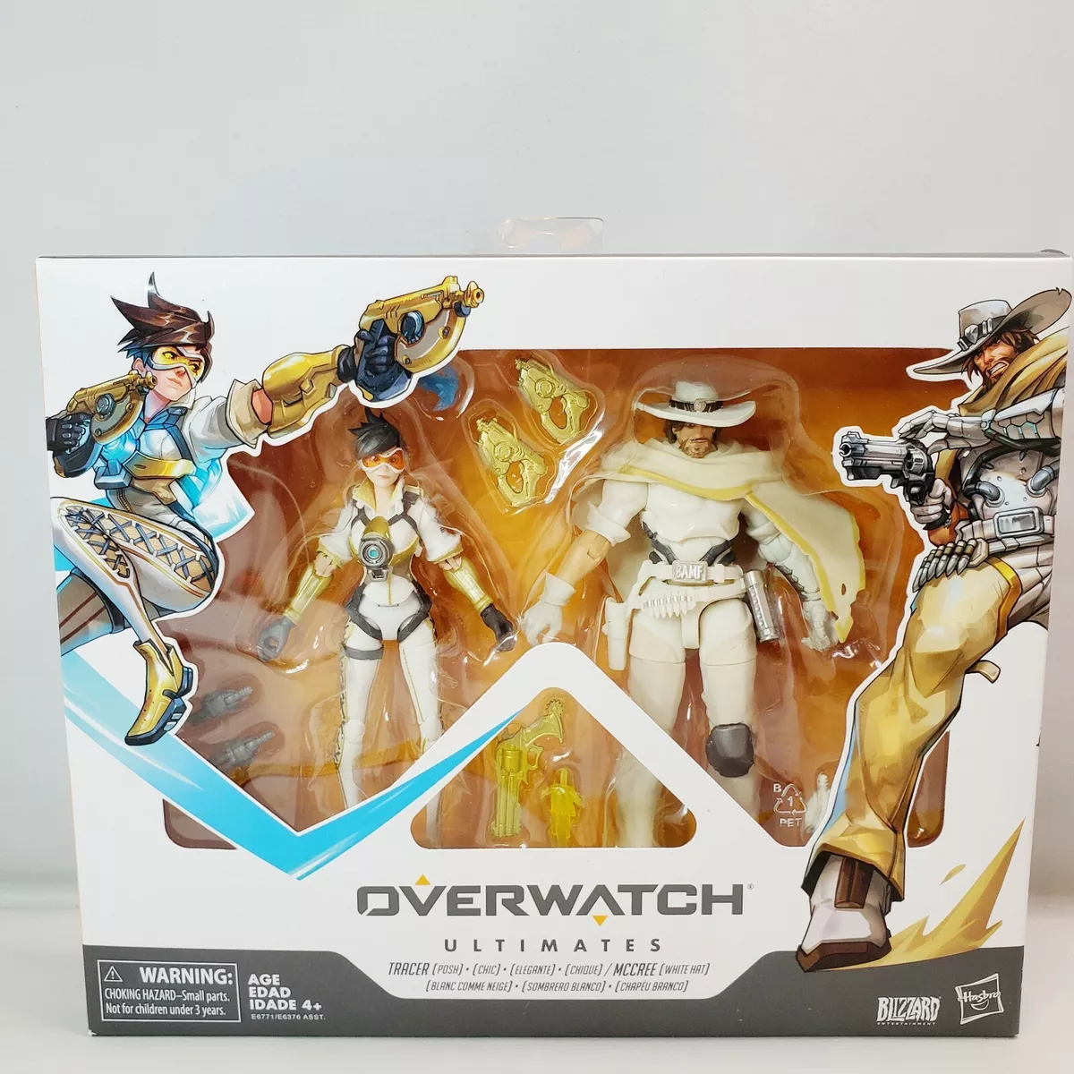 Overwatch Ultimates Series Posh (Tracer), White Hat (McCree) Skin