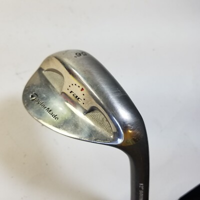 #ad TaylorMade RAC Chrome Sand Wedge 56 degree 56 12 w Steel Wedge Flex $52.99
