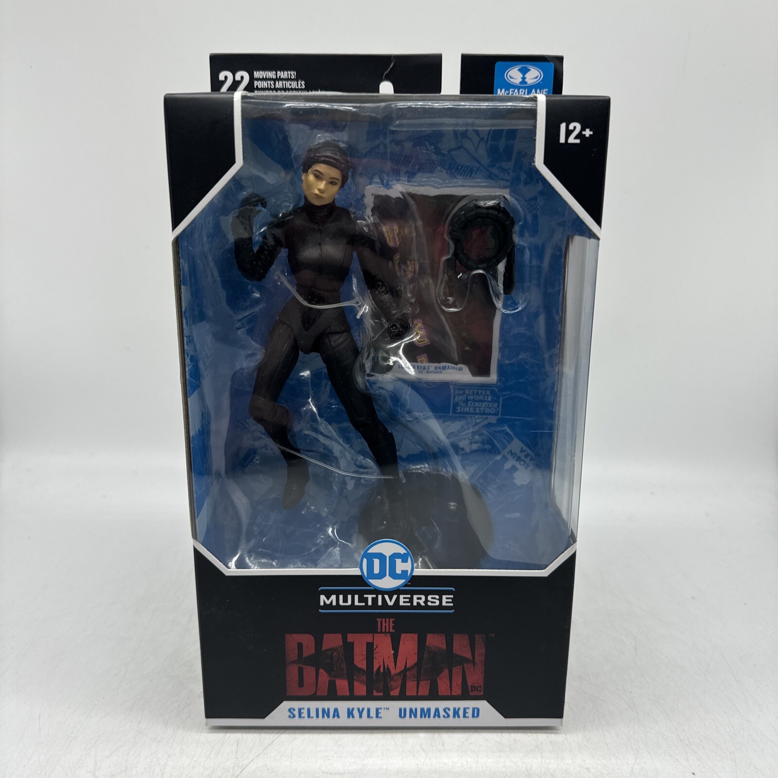 DC The Batman Movie Catwoman Unmasked 7"" Inch Scale Action Figure McFarlane Toys