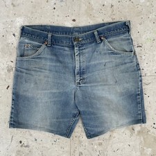 Vintage Lee Riders Cut Off Shorts Distressed Faded Men s 36