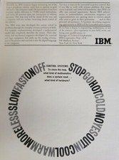 IBM Magazine Ad Vintage 1961 Picture Print Advertisement Display Wall Art