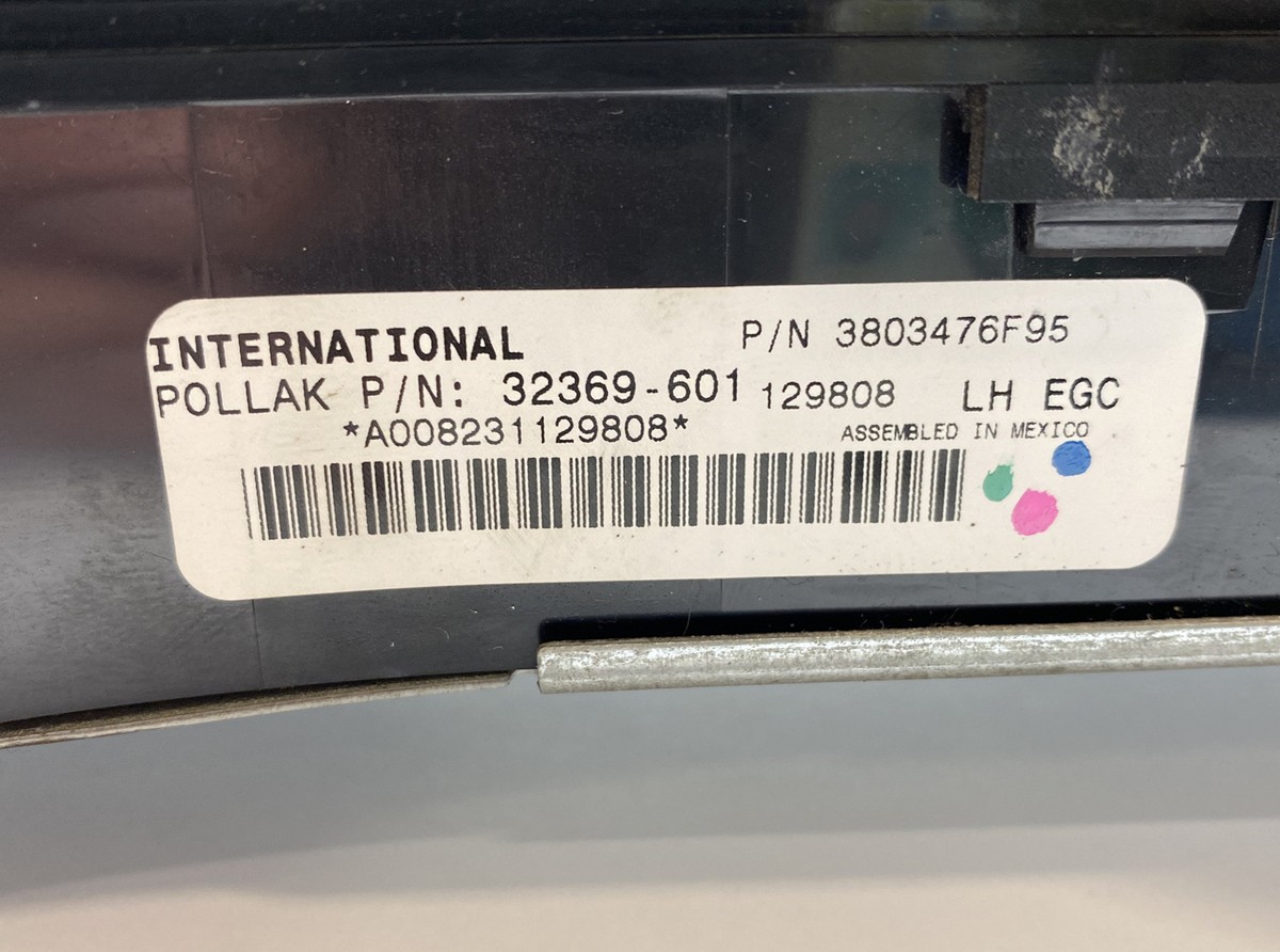 2008-2011 International CE Instrument Cluster 10-Gage Dash Panel