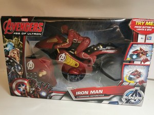 iron man motorcycle toy