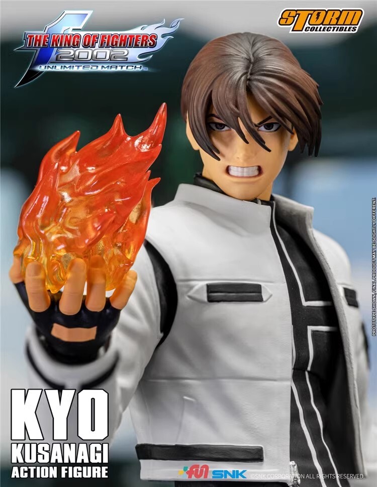 Storm Toys 1/12 KOF The King of Fighters 2002 KYO KUSANAGI Action