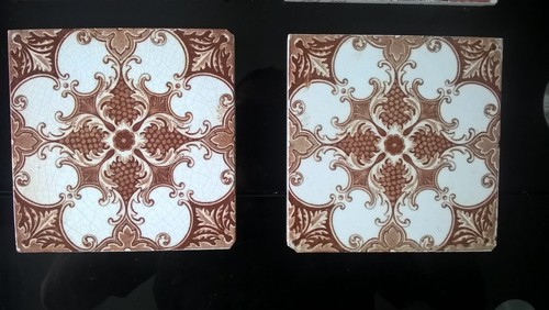 10 Antique Tiles. 6" x 6". stock item tiles 008 - Picture 3 of 12