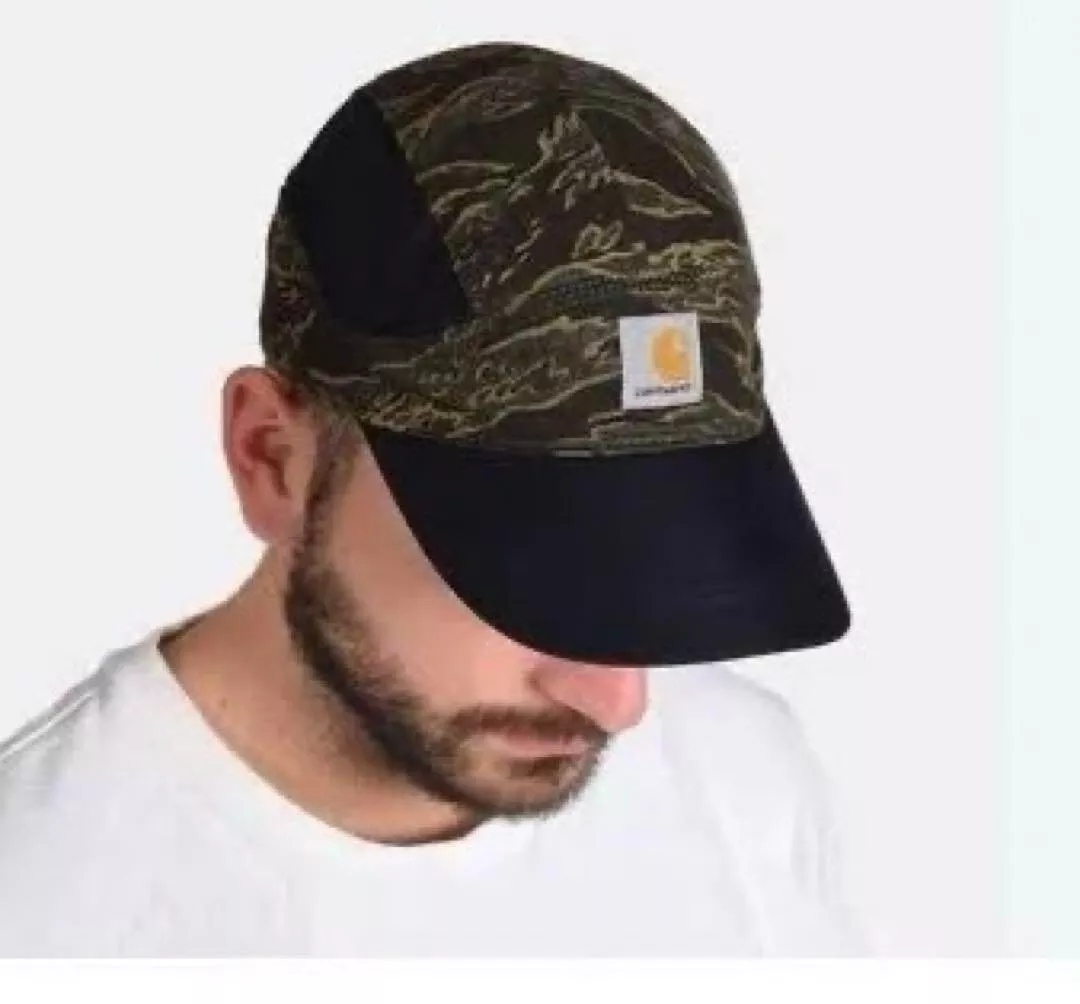 Nike x Carhartt Nrg Tailwind Cap AV4783-010 Bespoke Collaboration Hat ligh Used
