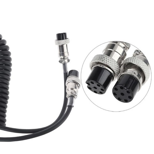 Universal Aviation Mic Cable Durable Wear Resist for Transceiver MC-60 - Zdjęcie 4 z 8