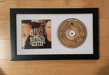 * MONTGOMERY GENTRY * signed framed CD * CARRYING ON * EDDIE TROY * COA * 2