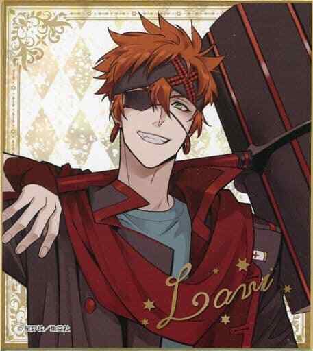 Lavi D.Gray-man Trading Mini Shikishi Black Order Ver. D Lavi D.Gray-man Trading Mini Shikishi Black Order Ver. D