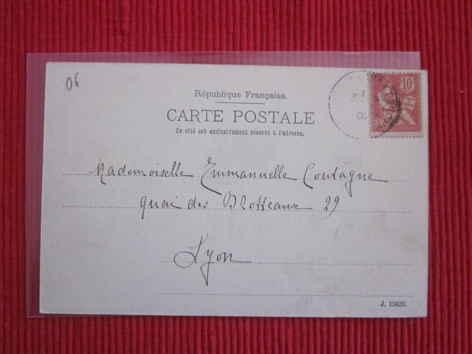 CPA 06 - NICE :LA CASCADE DU CHÂTEAU (ALPES-MARITIMES) NON ÉCRITE