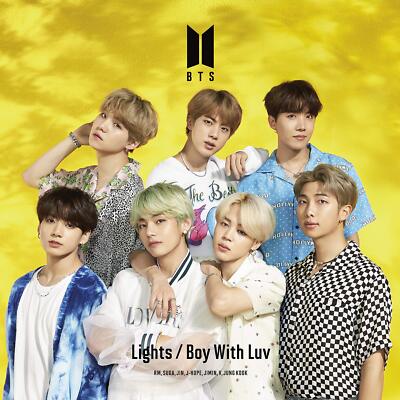BTS Lights Boy With Luv Limited Edition Type C CD+Photo booklet UICV-9315 NEW