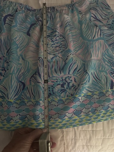 Lilly Pulitzer großes Lizzie fischhaft denkendes technisches Oberteil Bermuda blau - Bild 8 von 15