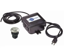 InSinkErator STS-OOSN SinkTop Satin Nickel Button Dual Outlet Switch. Brand New