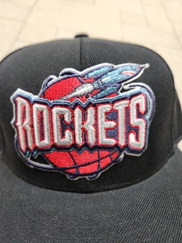 HOUSTON ROCKETS Cappello Mitchell & Ness Hardwood Classics 7 5/8 ❤️ OLAJUWON - Foto 2 di 8