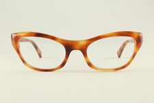 Authentic Emmanuelle Khanh EK 1402 17 47mm Tortoise Glasses Frames France