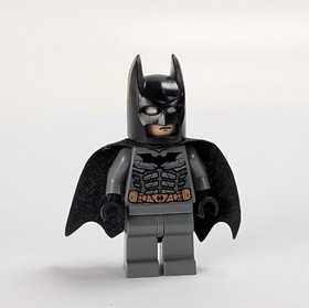 LEGO Batman Dark Gray Suit Classic Minifigure Figure Minifig 7884 7886 7888