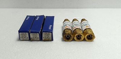 Lot of 3 Wescol Type 83 Oxygen Flashback Arrestors   Max Pressure 15 Bar / 1500