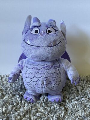 Disney Junior Vampirina Gregoria Plush 8” Doll Purple Vampire Monster  Gargoyle