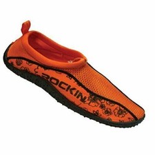 Women's Water Shoes Aqua Socks Orange Size 9 B M US Rockin Footwear New