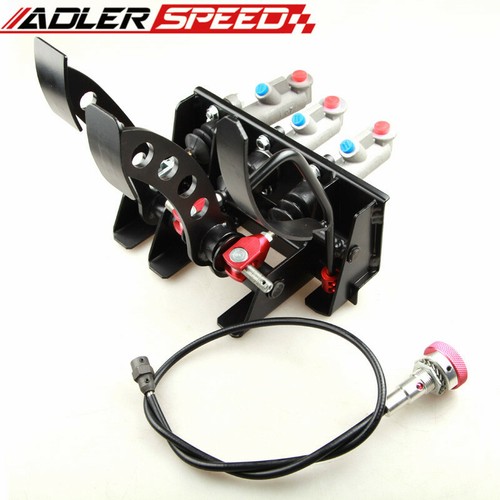 Conjunto de caja de pedal de freno biaso de freno de embrague hidráulico de alta calidad ADLERSPEED - Imagen 7 de 12