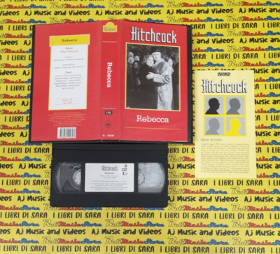 VHS film HITCHCOCK REBECCA 1995 laurence oliver joan fontaine VISION (F299)