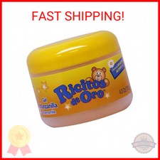 Manzanilla Ricitos de Hair Gel Alcohol-Free Hair Care Gel for Daily Use, Gentle