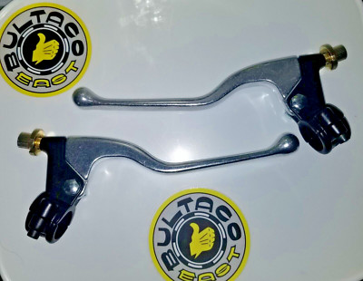 Clutch and Brake Lever Set Split Perch Drum Brake Cafe Racer Motorcycle ATC Quad